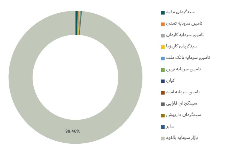 سهم شرکتهای مالی برتر ایران از GDP